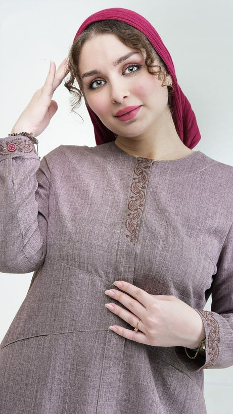 مانتو دکمه دار الیکا