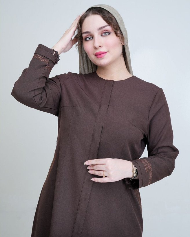مانتو شلوار دکمه دار شاینا